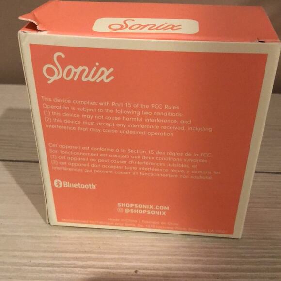 Sonix Bluetooth Speaker NIB Pink - Picture 2 of 5
